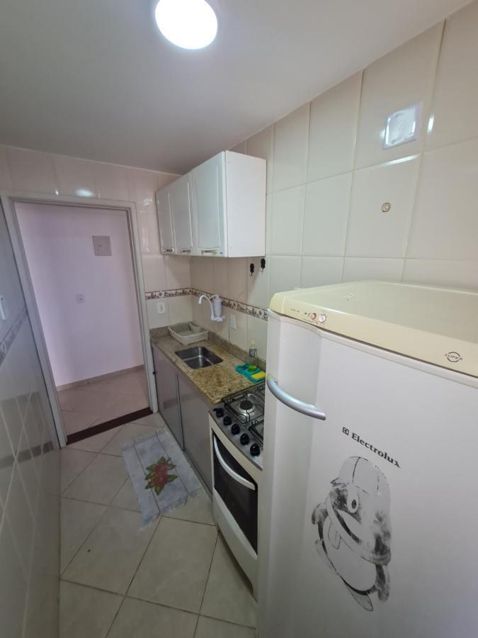 Apt Centro 50 M Mar, Wi-Fi, Completo, Local Top Guarapari Bagian luar foto