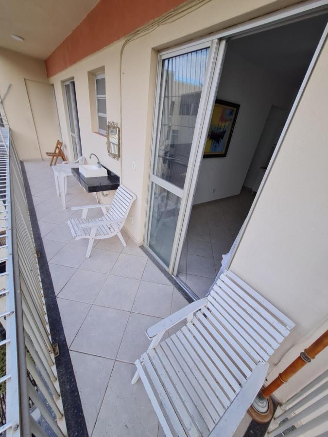 Apt Centro 50 M Mar, Wi-Fi, Completo, Local Top Guarapari Bagian luar foto