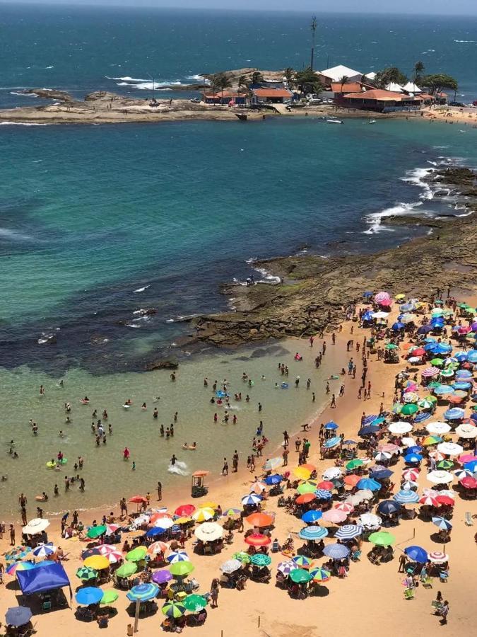 Apt Centro 50 M Mar, Wi-Fi, Completo, Local Top Guarapari Bagian luar foto